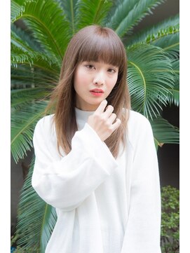 トップスタイル リッチ シアーベージュで作るサラサラストレート
