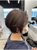 ★#10代20代30代40代#マチルダボブ#前髪#インナーグレージュ