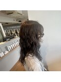 ゆるふわ大人可愛い♪20代30代ロングパーマアッシュブラウン