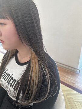 イーストハムアネーロ(EAST HAM anello) ナチュラル/インナーカラー/ベージュ