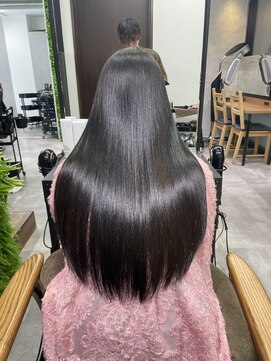 ラフトーキョウセカンド(RAF TOKYO 2nd) 【 担当SYOTA 】ストレート後2段階目の髪質改善カラー♪