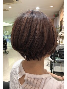 白髪暈し× 大人テラコッタ カラー×髪質改善トリートメント