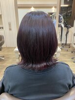 アルターリール(aL ter Rire)&nbsp;前髪/アンブレラカラー/こなれミディ/イメチェン/ウェーブパーマ