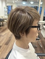 アントワープトーキョー(antwerp TOKYO)&nbsp;★40代50代★大人ベリーショートカット白髪ぼかしハイライト