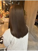質感カット×酸性ストレート