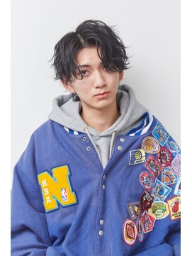 メンズ サロン ドット トウキョウ 町田店(men's salon dot. tokyo) センターパート×ツイストスパイラル