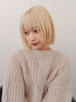 オルセン(OLSEN) ボブ ハイトーン ブロンド ハイトーンボブ ブロンドボブ