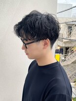 ワンズ リー 下北沢店(ONE's ly) ニュアンスパーマ[ツイストスパイラル/メンズ/パーマ/眉毛]