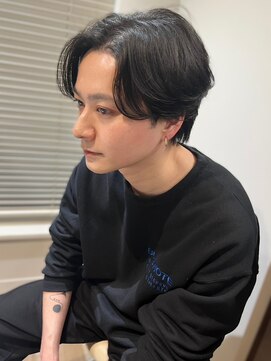 ユーフォリア 銀座本店(Euphoria) カルマパーマ　毛流れ風パーマ　韓国風ヘア　メンズショート