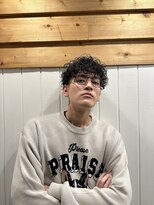 アメラボ(AmeLab) 色気抜群大人パーマ マッシュプードル