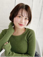 ビアンコドゥーエ(bianco due) ゆるふわニュアンスカールのアレンジショート