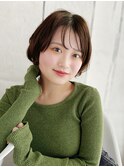 ゆるふわニュアンスカールのアレンジショート