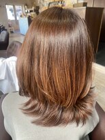 ビーチェ 小岩(Bice)&nbsp;今っぽくキマる　大人のくびれボブ　艶カラー/トリートメント