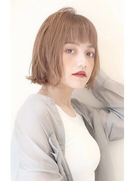 アイ(I.) 【 Ｉ. 】30代からのナチュラル前下がりショートボブ　川口