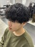 【メンズ限定】カット＋パーマ＋2stepTR￥8,500