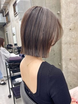 ノエ(noe) ホワイトグレージュ/デジタルパーマ/チェリーブラウン/栄r135