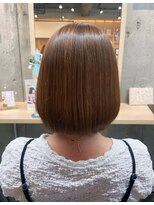 リタ 枚方(Rita) 30代40代50代髪質改善ショコラブラウン×上品オータムボブ