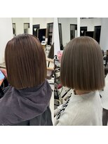 ハピネス 梅田茶屋町店(HAPPINESS)&nbsp;韓国風レイヤーカット顔まわりくびれオルチャン梅田