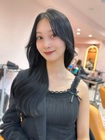 ボタン シブヤ(VOTAN SHIBUYA)&nbsp;大人上品/韓国ヘア/くびれヘア/前髪なし/顔まわりカット