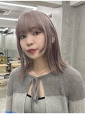 ☆ハイトーンブリーチミルクティーカラーホワイトベージュカラー