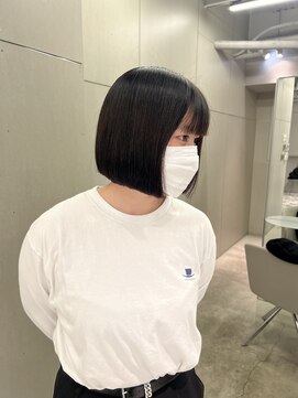 ジェム(GEM) 【hinana】切りっぱなしボブ