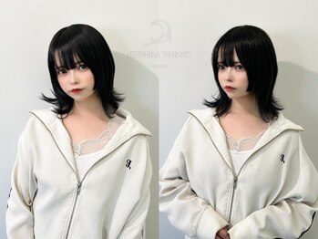 ルネラトーキョー(RUNERA TOKYO)の写真/【今だけ限定価格のクーポン有】顔周りのレイヤーカットやカットラインの綺麗なボブが得意です◎