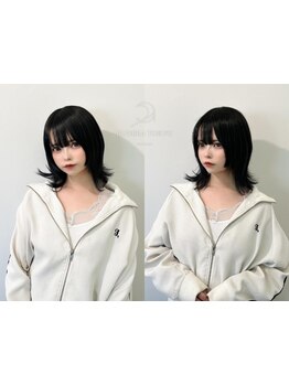 【今だけ限定価格のクーポン有】顔周りのレイヤーカットやカットラインの綺麗なボブが得意です◎