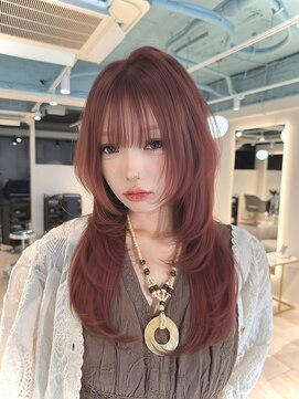 マインバイアフロートギンザ(MYNE by AFLOAT GINZA) レイヤーカット/ハッシュカット/ハイレイヤー/ウルフカット