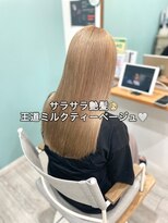 エルフ(elf)&nbsp;姫路/艶髪/ハイトーンカラー/ベージュカラー