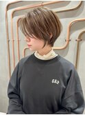 ☆オリーブグレー/ショートボブ/ココアベージュ/小顔/錦糸町21
