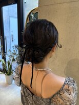 レジュアル(RESSUAL) 結婚式 二次会 ◎ シンプル ゆるふわ シニョン