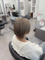 ガルボヘアー 桟橋店(garbo hair)&nbsp;ハイトーングレージュ高知美容院