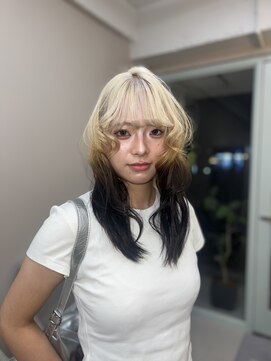 モナルダ(Monarda) 10代20代30代/韓国風ハイトーン/ダブルカラー【岡山】