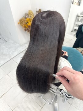 シアー(sheer) 《sheer /稲葉》#髪質改善カラー#ラベンダーブラウン