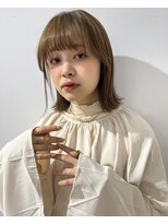 レイラバイアフロート 吉祥寺(Lila by afloat)&nbsp;外ハネボブ/フルバング/ブラウンベージュ