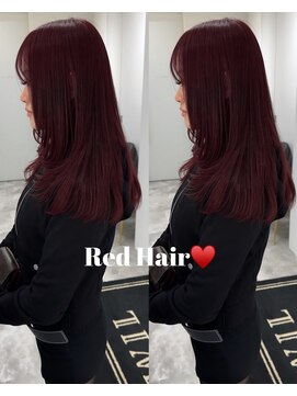 ジュイル シブヤ(JEWIL SHIBUYA) ほんとにブリーチなし！？人気の赤髪♪♪