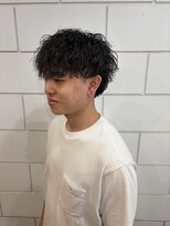 アルゴ 茅ヶ崎(ARUGO)&nbsp;波巻きツイストスパイラル/刈り上げセンターパート/