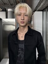 シキ 渋谷(siki) メンズカット/センターパート/ブロンドヘア/渋谷/原宿