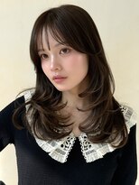 ザック ヴィ(ZACC  vie)&nbsp;レイヤーカット/セミロング/10トーンベージュ