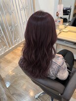エルベ  茨大前店(elve)&nbsp;ブリーチでできる×ワインレッド