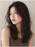 ミディアムレイヤー白髪ぼかしカラー３０代４０代５０代６０代
