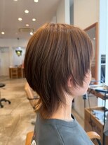 カノエ 山口小郡店(canoe) ショートウルフ×ベージュ