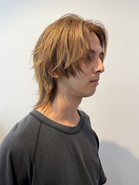 コキュウ(co-kyu) ナチュラルベージュにウルフ レイヤー