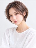 ショートカット/ショートヘア／ショートボブ/30代40代50代