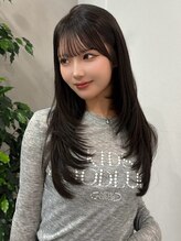 ソア 京都三条河原町(SOA) 大人気ブルーベリーグレージュ レイヤーカット 20代30代