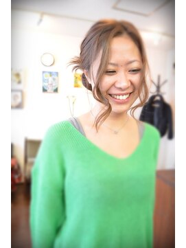 美容院 心花 トキメキ いつもの違うワ・タ・シ。。。に簡単アレンジ