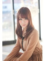 フラワード(flowered)&nbsp;ピンクブラウン×巻き髪♪