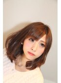 ミディアムロブ　hair produce by ozy☆