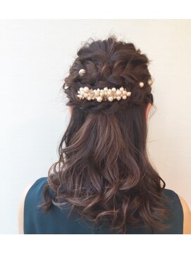 ピーディーフィノ 大通(PD fino) ゆるふわ♪ハーフアップアレンジ