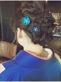 成人式ヘアセット